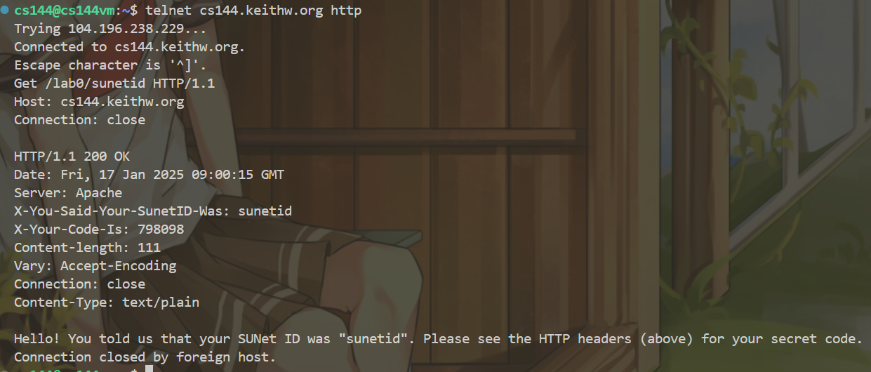Fetch a web page